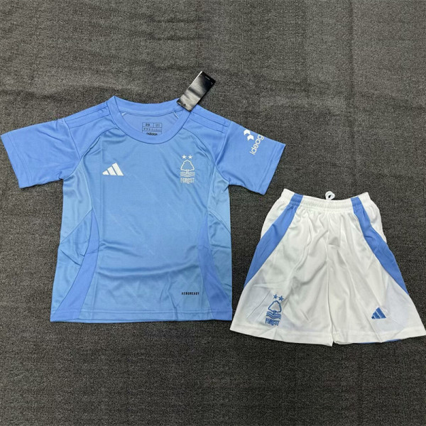 24-25 Nottingham Forest Third Kids Soccer Jersey