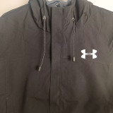 2025 New UA Black Windbreaker