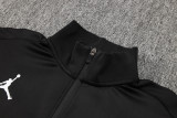 24-25 PSG Jordan Black Jacket Tracksuit #A766