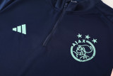 24-25 Ajax Royal blue Half Pull Tracksuit (半拉链)