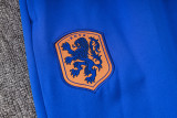 24-25 Netherlands Fancy Blue Half Pull Tracksuit (半拉链)