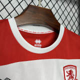 24-25 Middlesbrough Home Fans Soccer Jersey