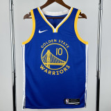 22-23 WARRIORS BUTLERIII #10 Blue Top Quality Hot Pressing NBA Jersey (V领)