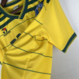 1984 Brazil Home Retro Soccer Jersey