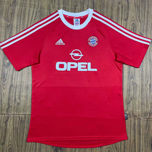 2000-2001 Bayern UCL Home Retro Soccer Jersey