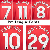 24-25 Man Utd Home Long Sleeve Soccer Jersey (长袖)