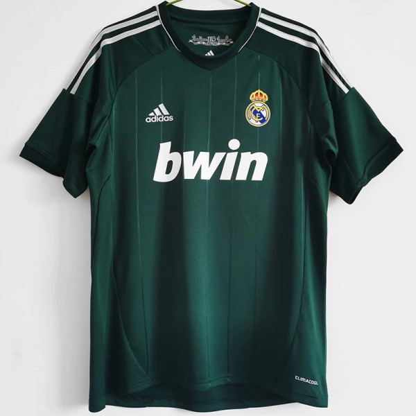 2012-2013 RMA Third Green Retro Soccer Jersey