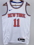 22-23 KNICKS BRUNSON #11 White Top Quality Hot Pressing NBA Jersey