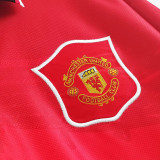 1994-1996 Man Utd Home Long sleeve Retro soccer jersey (长袖)