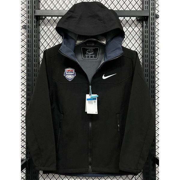 2025 USA NK Black Outdoor Jackets # RK904冲锋衣