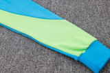 24-25 Brazil Lake blue Hoodie Jacket Tracksuit #F560