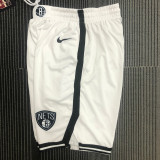NETS White Edition Top Quality NBA Pants
