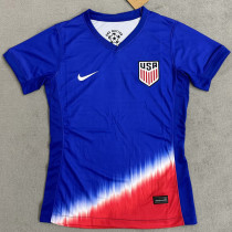 24-25 USA Away Women Soccer Jersey (女)