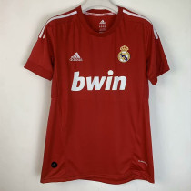 2011-2012 RMA Away Red Retro Soccer Jersey