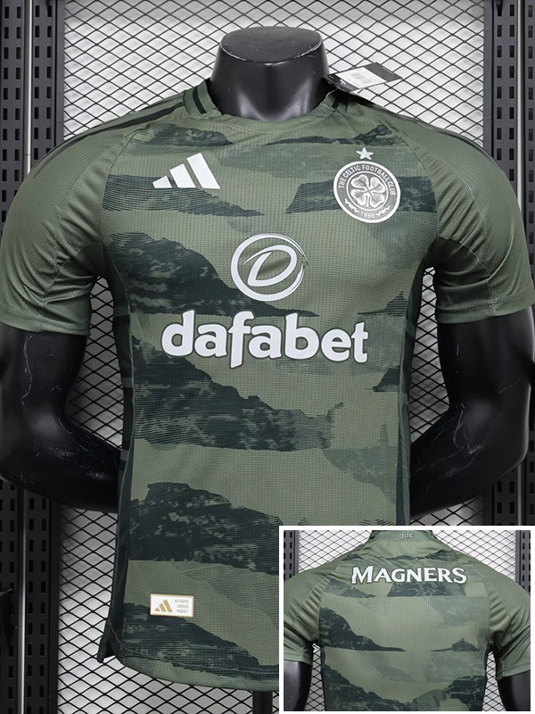 24-25 Celtic Third Player Version Soccer Jersey