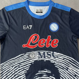 21-22 Napoli Royal blue Commemorative Edition Fans Soccer Jersey