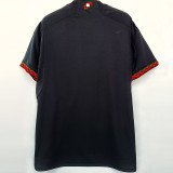 23-24 Roma Third Fans Soccer Jersey (Print RI..SE. )(圆圈广告)