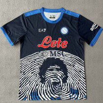 21-22 Napoli Royal blue Commemorative Edition Fans Soccer Jersey