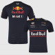 2025 F1 Red Bull Black T-Shirts Racing Suit(圆领)