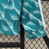 24-25 Germany Green & Pink Double Sided Windbreaker (双面风衣)