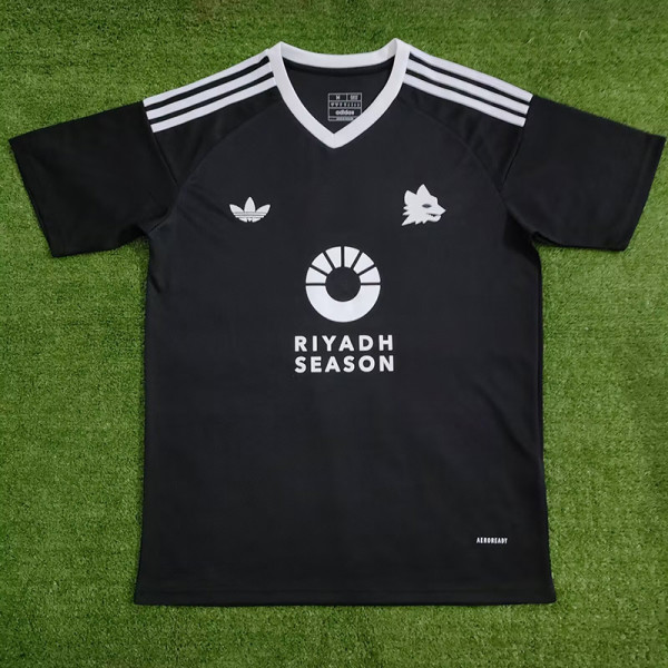 24-25 Roma Black Training Shirts