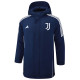 24-25 JUV Royal Blue Hooded Windbreaker Fabric Cotton Coat #G226