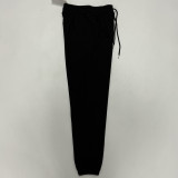 W6纯棉卫裤 NK Black Top Quality Sweatpants (Have Pocket)