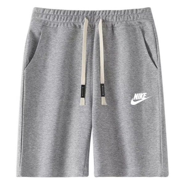 2025 NK Grey Pure Cotton Fabric Casual Short Pants