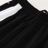 2024 AD Black Half Pull Tracksuit #AB06 (半拉链)