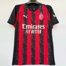 25-26  AC Milan Home 1:1 Fans Soccer Jersey
