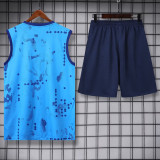24-25 CHE Light blue Tank top and shorts suit