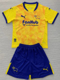 24-25 Derby County Third Kids Soccer Jersey