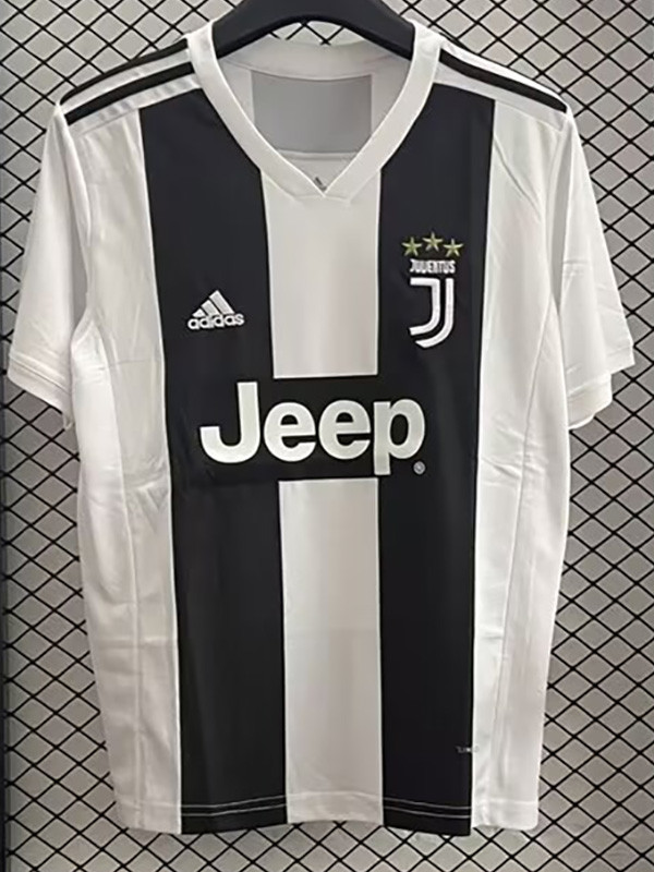 2018-2019 JUV Home Retro Fans Soccer Jersey