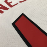 22-23 Raptors BARNES #4 White Top Quality Hot Pressing NBA Jersey