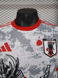 24-25 Japan Grey Red Special Edition Player Version Soccer Jersey