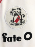 1986 River Plate White Retro Soccer Jersey