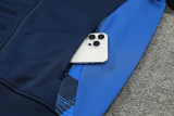 2024 AD Royal blue Jacket Tracksuit #2307