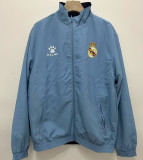 24-25 RMA Light blue & Black Double Sided Windbreaker (双面风衣)