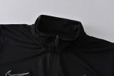 24-25 Al-Nassr Black Jacket Tracksuit