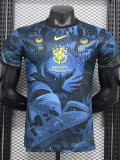 24-25 Brazil Blue Special Edition Player Version Soccer Jersey