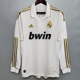 2011-2012 RMA Home Long Sleeve Retro Soccer Jersey (长袖)