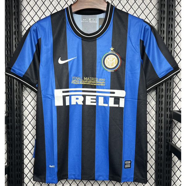 2009-2010 INT Home Retro Soccer Jersey(带决赛字)