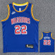 Warriors WIGGINS #22 Blue 75th Anniversary Retro NBA Jersey