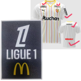 24-25 RC Lens Away Print Sponsor Fans Soccer Jersey