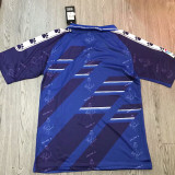 1994-1996 RMA Away Purple Blue Retro Soccer Jersey