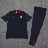 25-26 England Royal blue Polo Tracksuit
