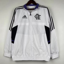 23-24 Flamengo White Windbreaker