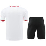 24-25 LIV White Training Short Suit