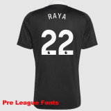 24-25 ARS Black Goalkeeper Fans Soccer Jersey