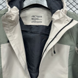 2024 ARC-TERYX Grey green Outdoor Jackets #F706冲锋衣